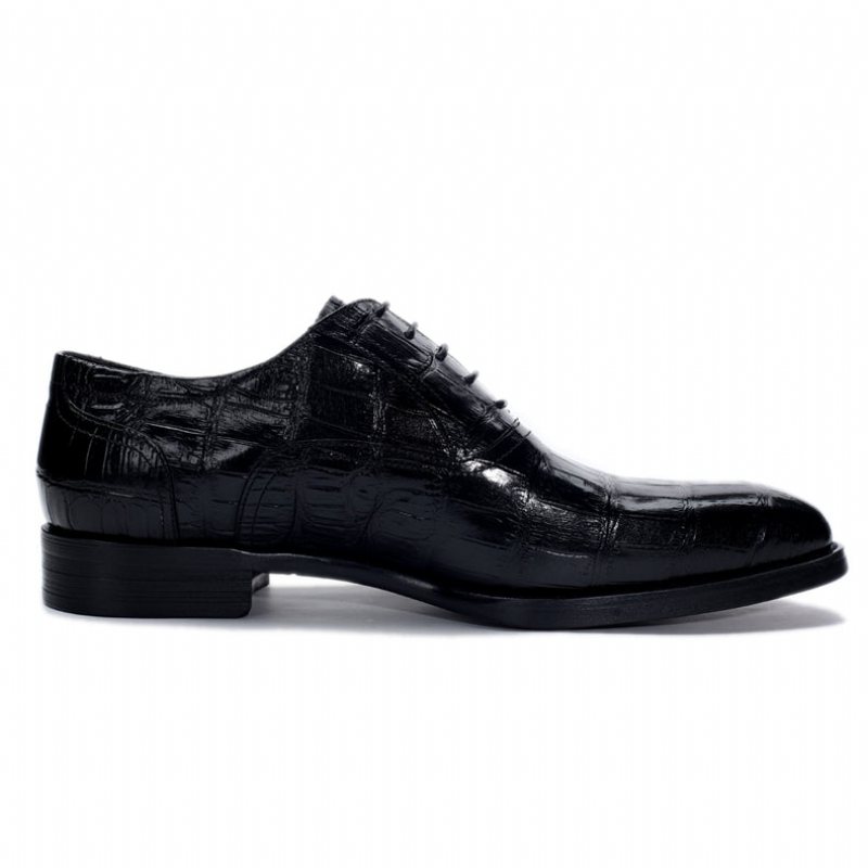 Formelle Herre Sko Vintage Luksus Oxford Kjole - Svart