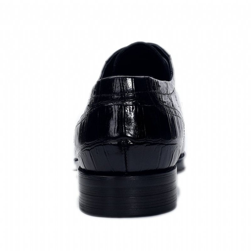Formelle Herre Sko Vintage Luksus Oxford Kjole - Svart